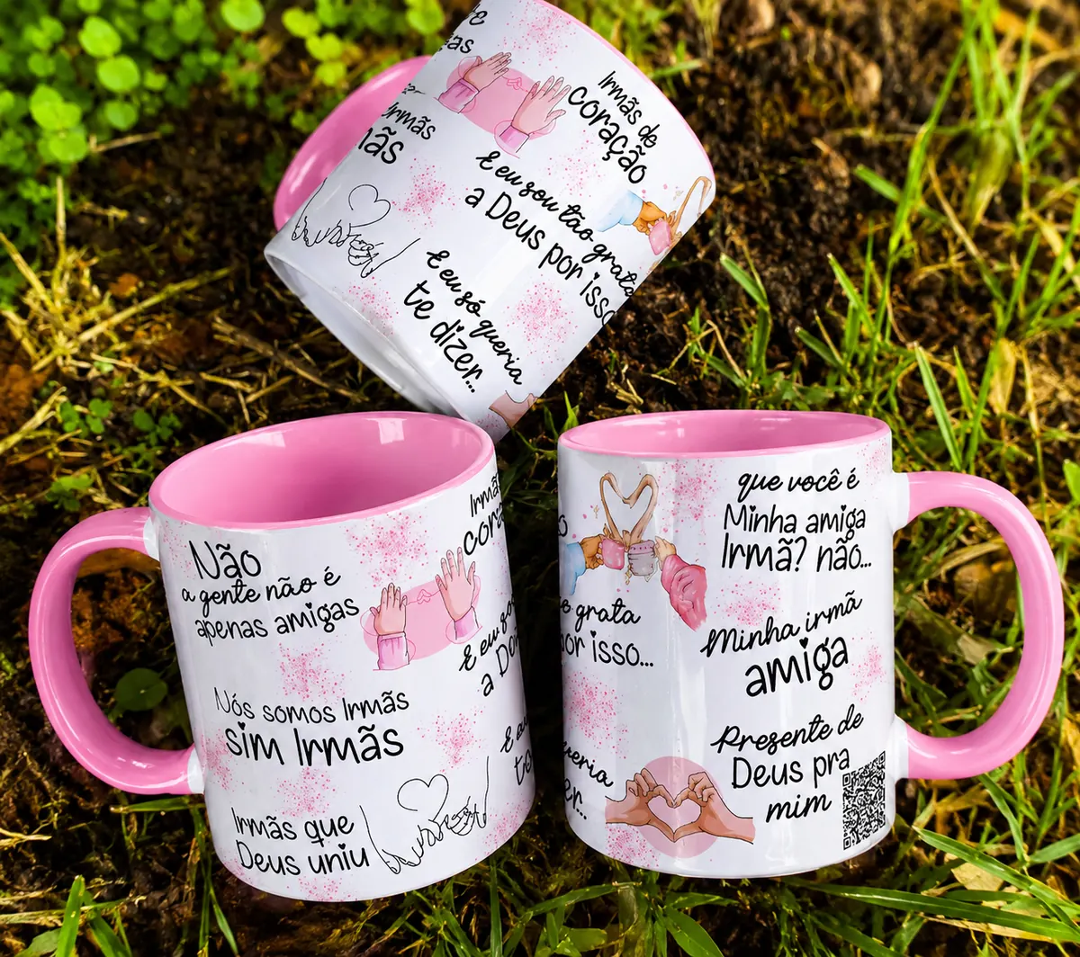 Canecas personalizadas para irmãs